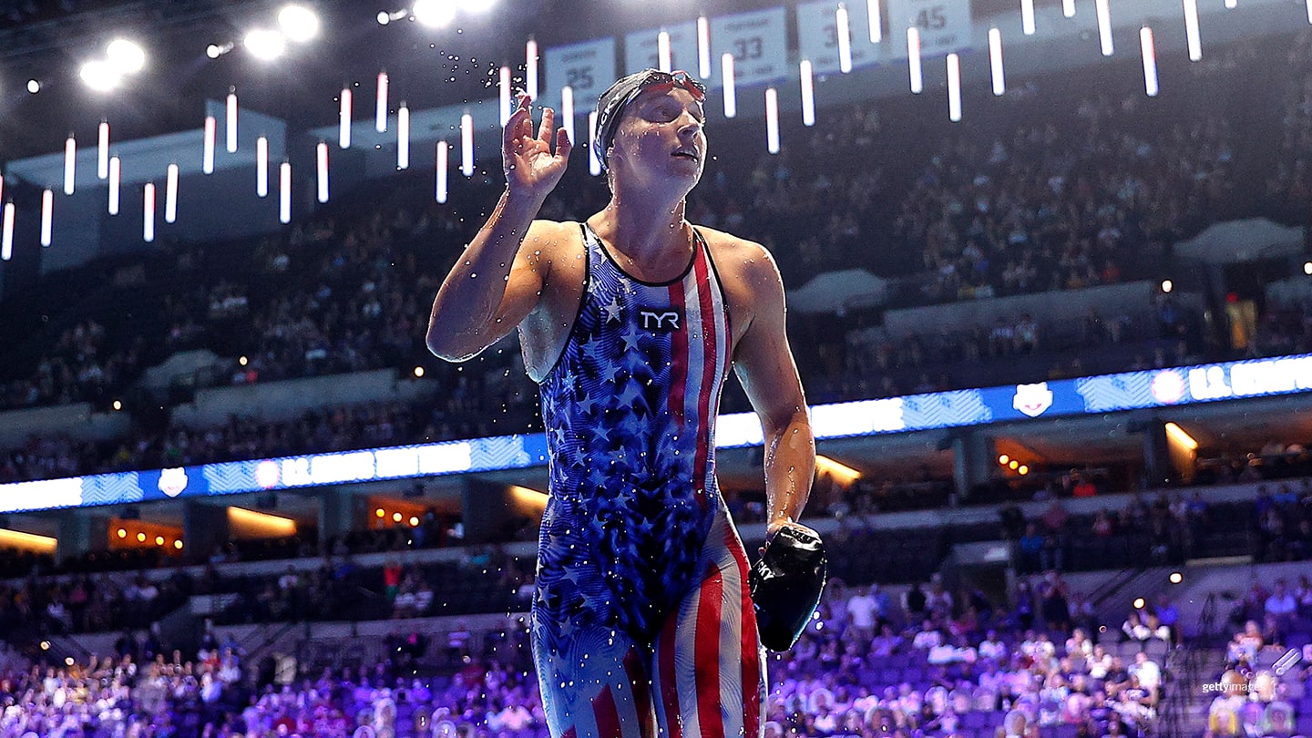 Team USA Katie Ledecky Makes Her Third Olympic Team; Torri Huske(01)